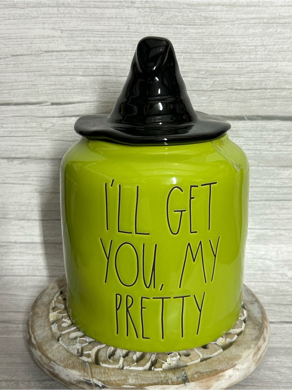 Rae Dunn Wizard of Oz - I'll Get You, My Pretty Canister